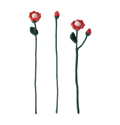 花・つぼみ・花とつぼみ