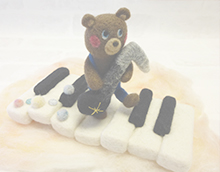 音を運ぶクマ