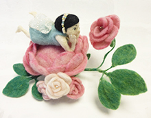 薔薇の色香につつまれて