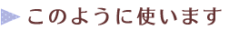 ̂悤Ɏg܂