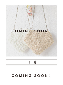 11月comingsoon!し